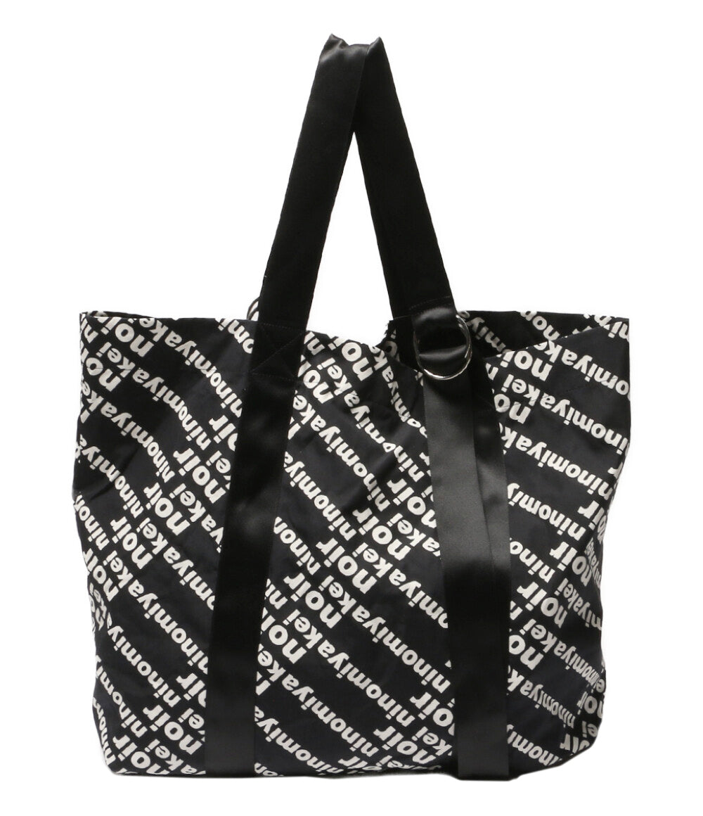 noir kei ninomiya ロゴプリントトートバッグ 3I-K 202 レディース ノワールケイニノミヤ
