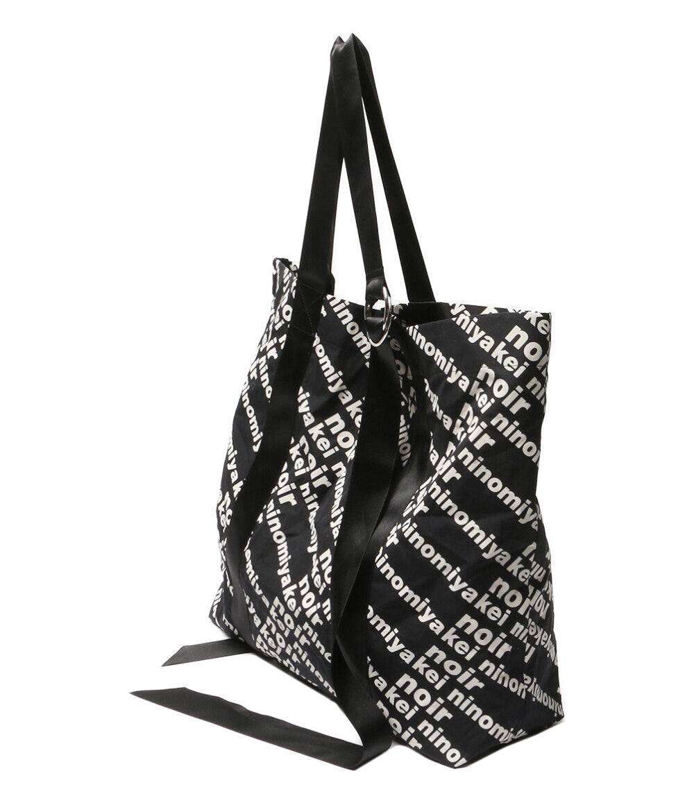 noir kei ninomiya ノワールケイニノミヤ　bag バッグ ノワールケイニノミヤ ロゴプリントトートバッグ 3I-K 202