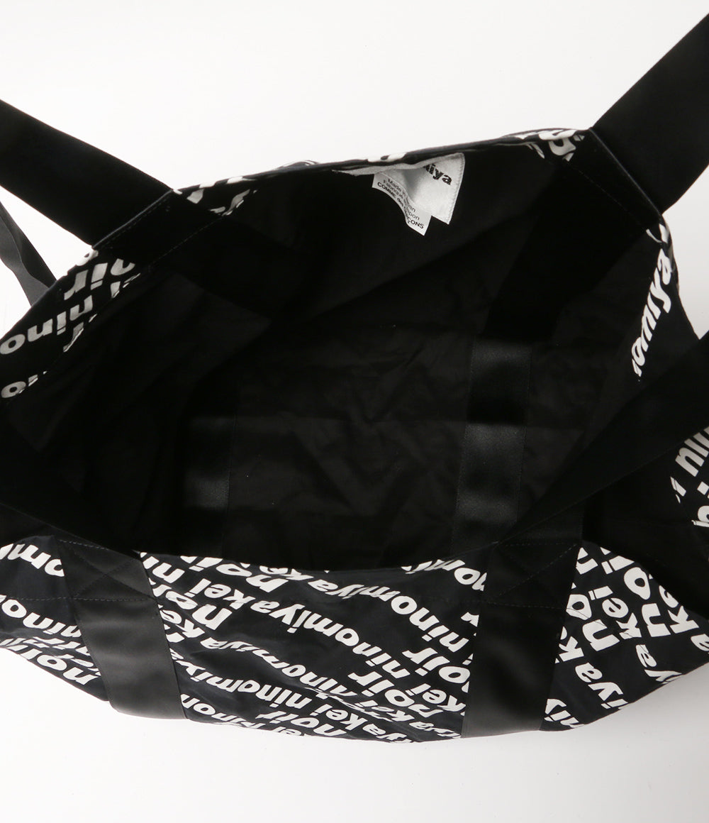 noir kei ninomiya ロゴプリントトートバッグ 3I-K 202 レディース ノワールケイニノミヤ