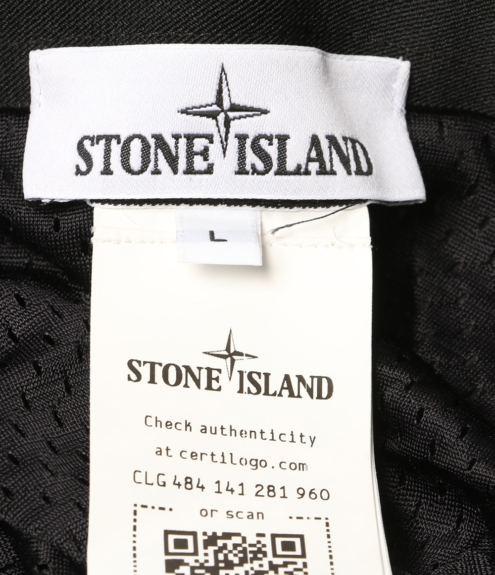 STONE ISLAND キャップ ナイロンメタルロゴ6パネルキャ メンズ SIZE L ストーンアイランド