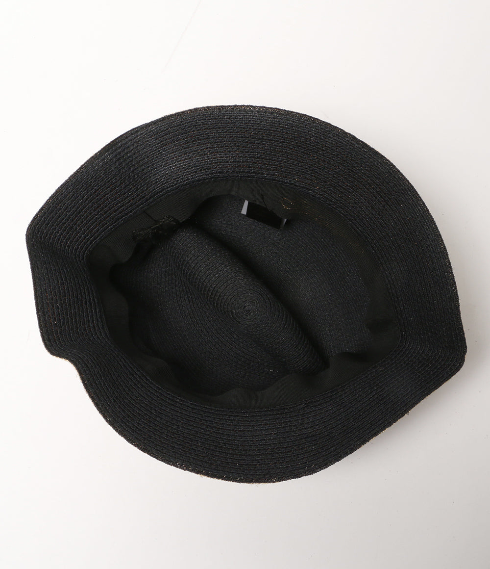 Borsalino ボルサリーノ　バイカラー　中折れ　ペーパーハット　59 Borsalino ハット バイカラー 中折れ メンズ SIZE 59 ボルサリーノ