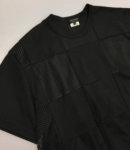 COMME des GARCONS HOMME PLUS 半袖Ｔシャツ メッシュ切替オーバーサイズカットソー 25ss メンズ SIZE S コムデギャルソンオムプリュス