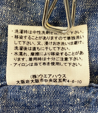 WAREHOUSE＆CO ウエアハウスカンパニー 半袖シャツ Lot 3080 S S CHAMBRAY WORK SHIRTS メンズ SIZE 40