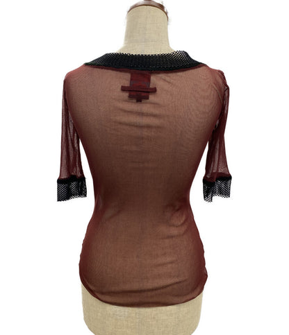 ジャンポールゴルチエクラシック メッシュ切替パワーネットカットソー 90-00S レディース SIZE 40 JEAN PAUL GAULTIER CLASSIQUE