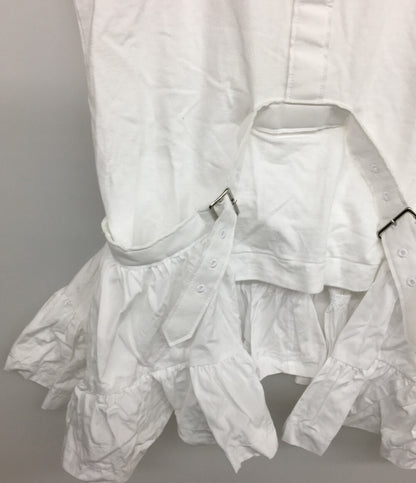 コムデギャルソン 半袖Ｔシャツ ベルテッドフリルカットソー 24ss レディース SIZE S COMME des GARCONS GIRL