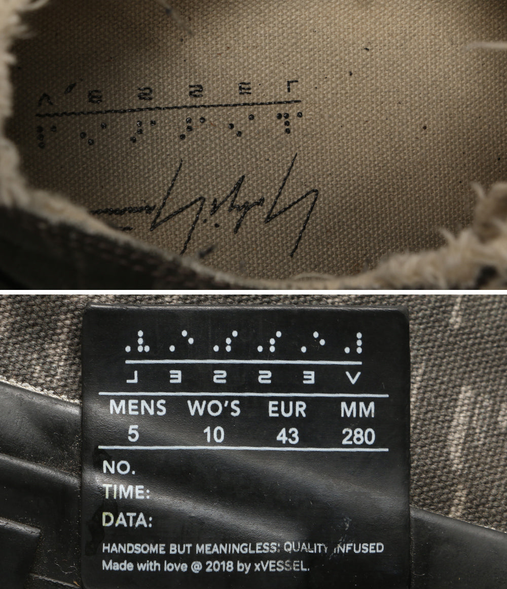 YOHJI YAMAMOTO × VESSEL ベゼル スニーカー G.O.P Low Cut Sneaker メンズ SIZE 28cm ヨウジヤマモト