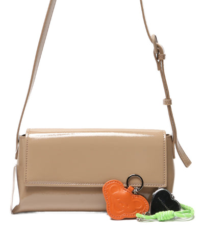 美品 COLLAGE GALLARDAGALANTE コラージュ ガリャルダガランテ チャーム付きショルダーバッグ レディース