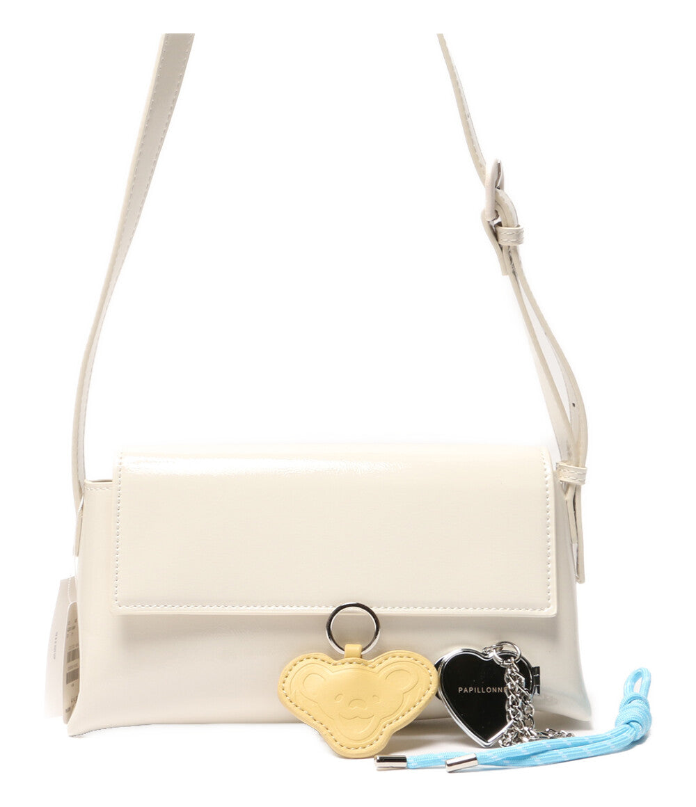 美品 COLLAGE GALLARDAGALANTE コラージュ ガリャルダガランテ チャーム付きショルダーバッグ レディース