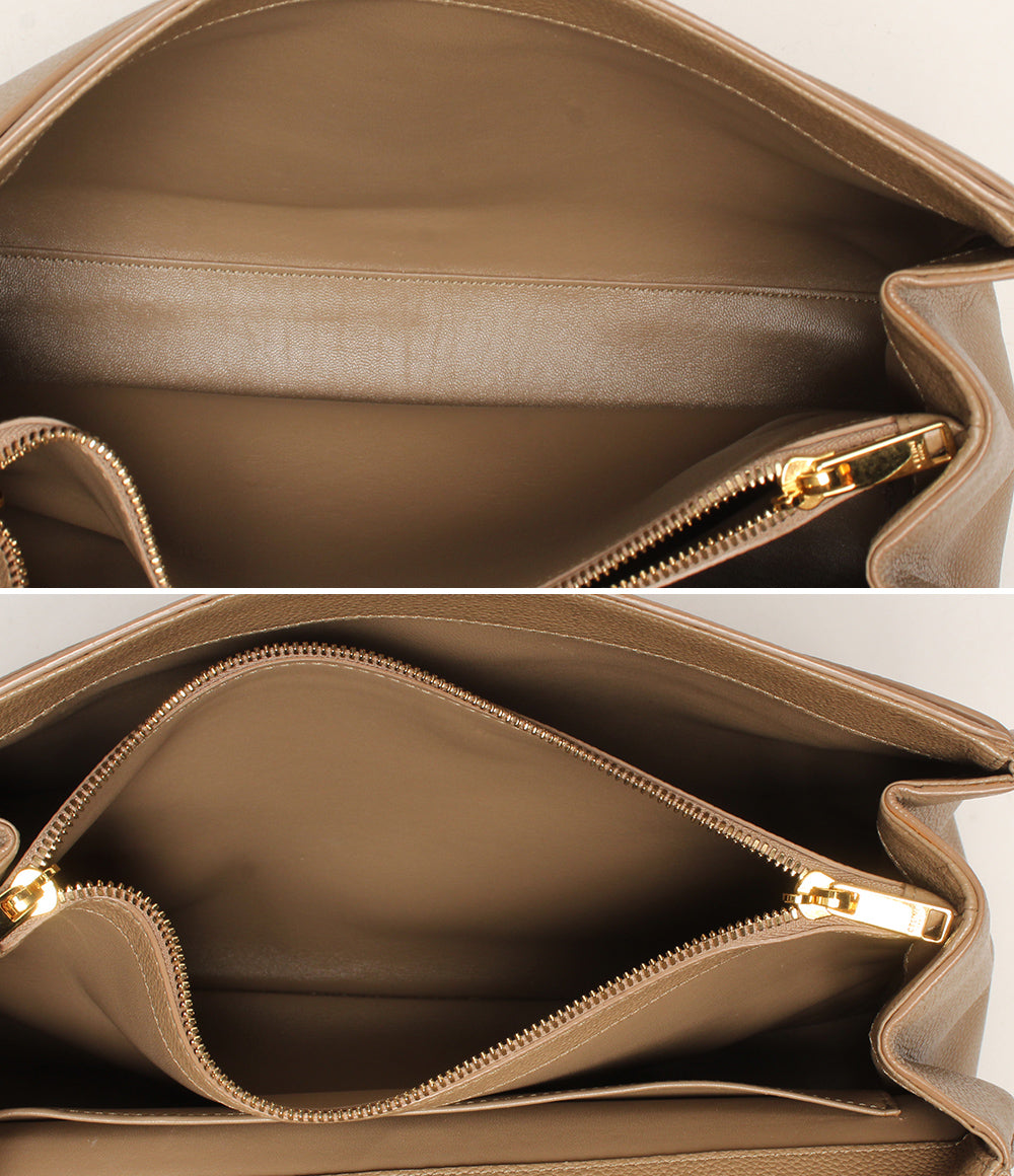 CELINE 2wayハンドバッグ セーズ16 ベージュ レディース セリーヌ