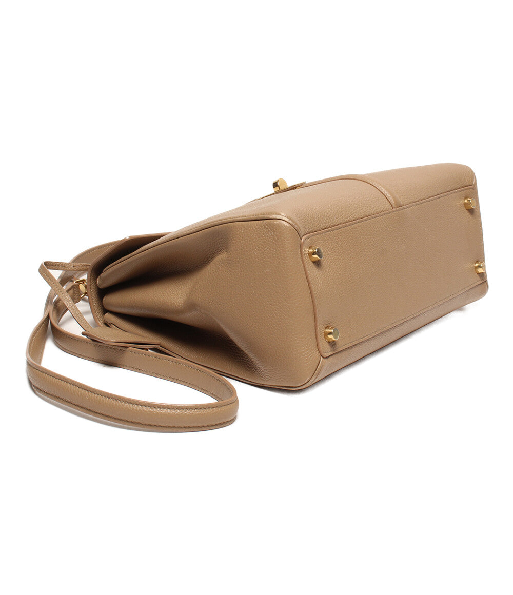CELINE 2wayハンドバッグ セーズ16 ベージュ レディース セリーヌ