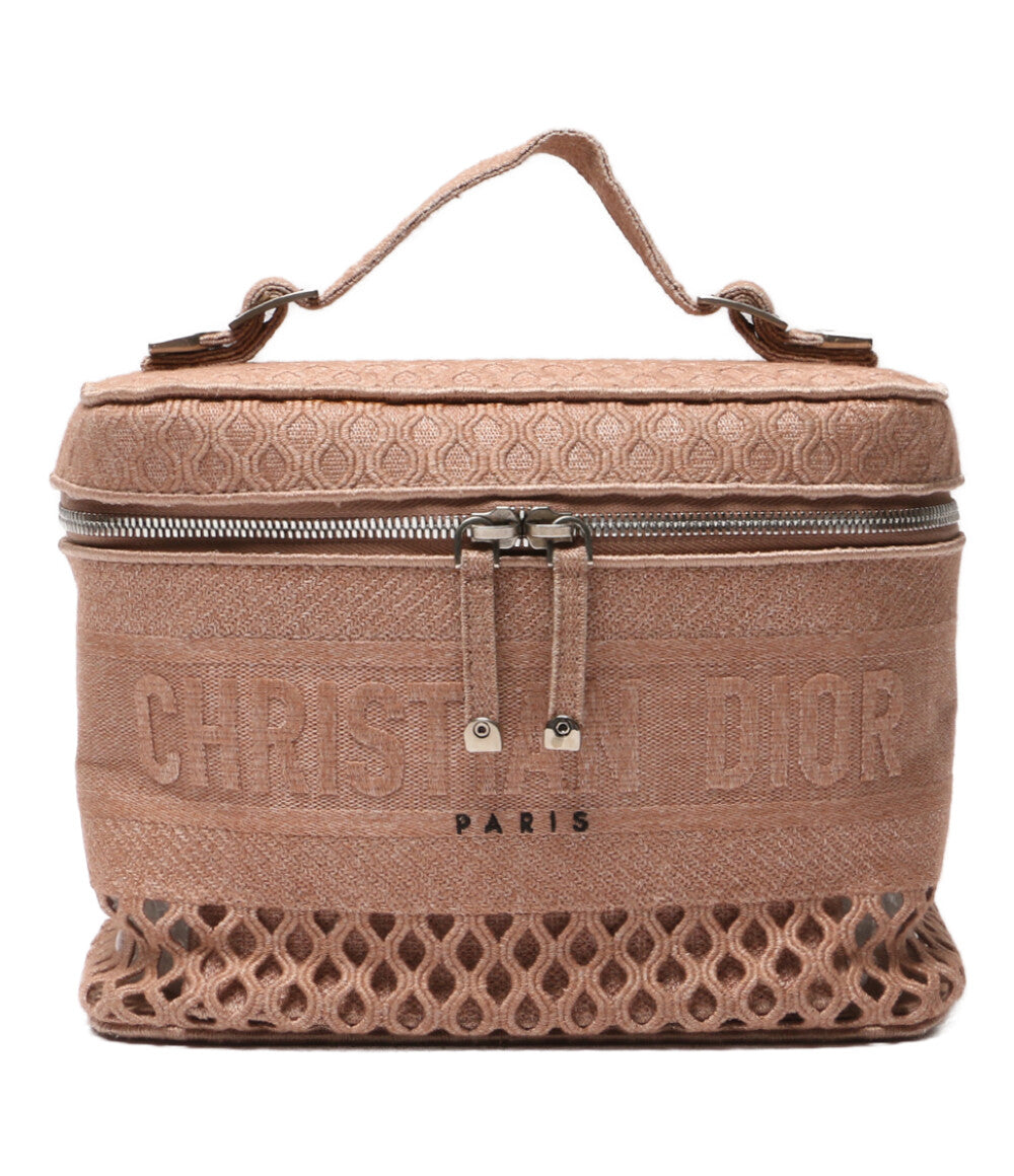 Christian Dior トラベル バニティバッグ ケース ピンク レディース クリスチャンディオール