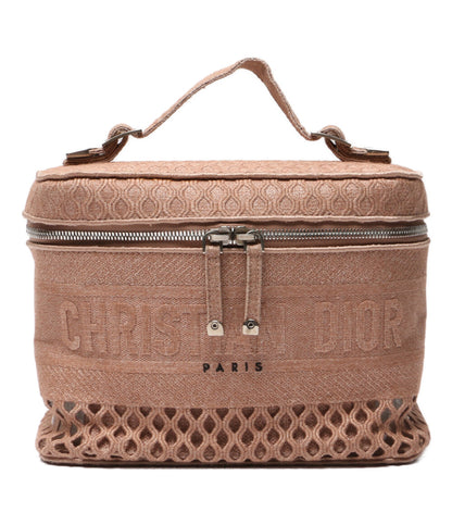 Christian Dior トラベル バニティバッグ ケース ピンク レディース クリスチャンディオール