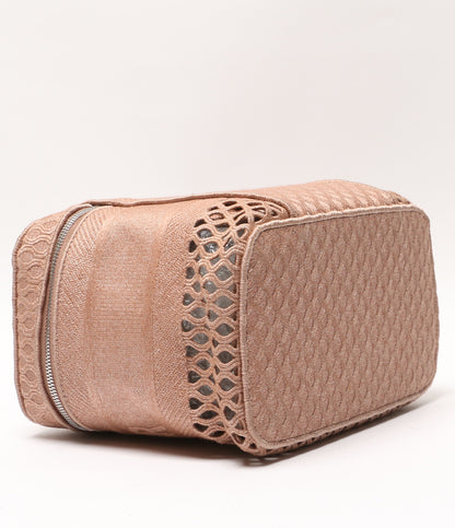 Christian Dior トラベル バニティバッグ ケース ピンク レディース クリスチャンディオール