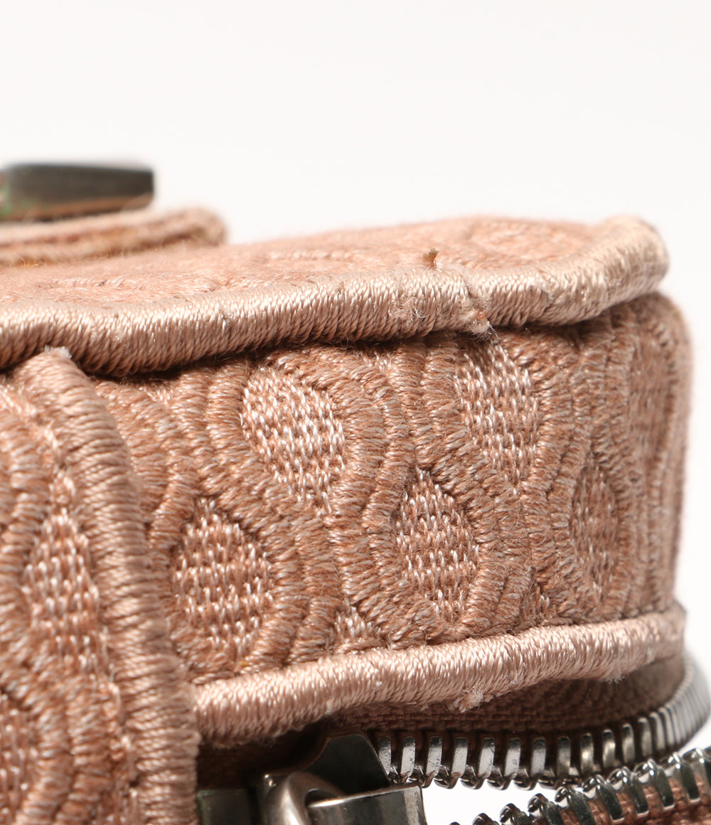 Christian Dior トラベル バニティバッグ ケース ピンク レディース クリスチャンディオール