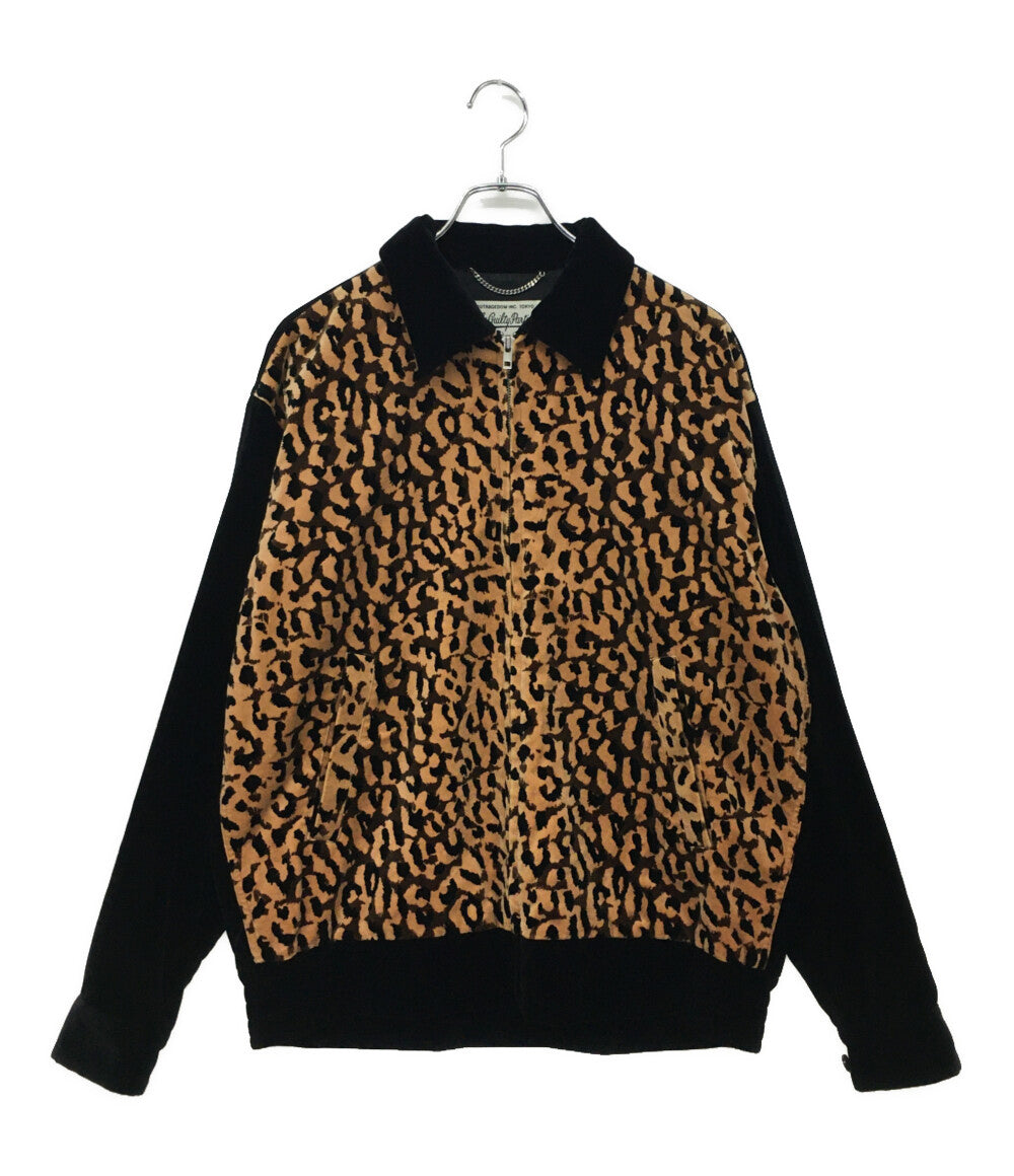 ワコマリア ブルゾン ベルベット レオパード ブルゾン 21SS メンズ SIZE M WACKO MARIA