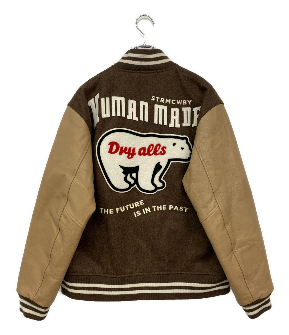 HUMAN MADE スタジャン VARSITY JACKET DRY ALLS メンズ SIZE L ヒューマンメード
