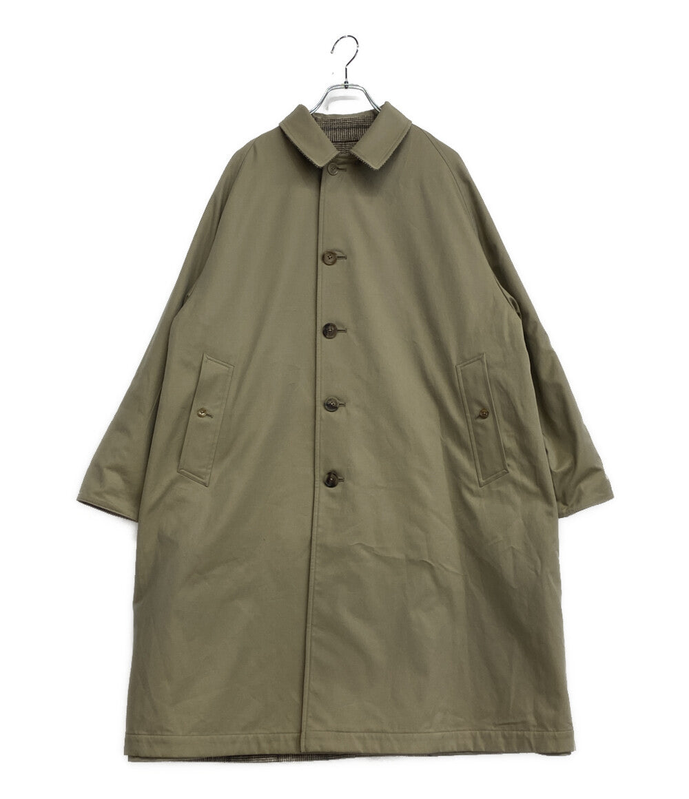 美品 ANATOMICA アナトミカ コート SINGLE RAGLAN COAT 2 リバーシブル 24AW メンズ SIZE 46