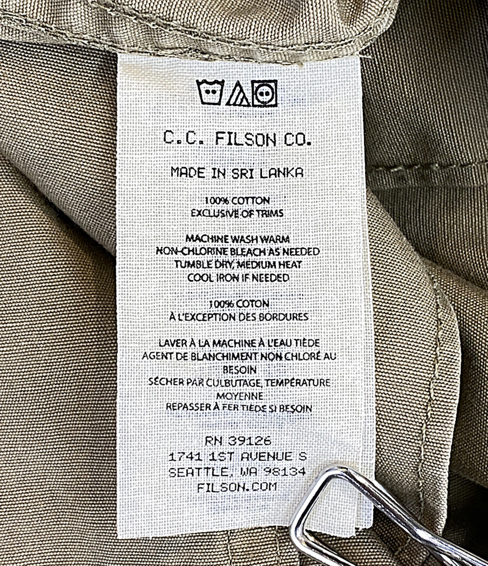 フィルソン ジャケット SAFARI CLOTH JACKET メンズ SIZE M FILSON