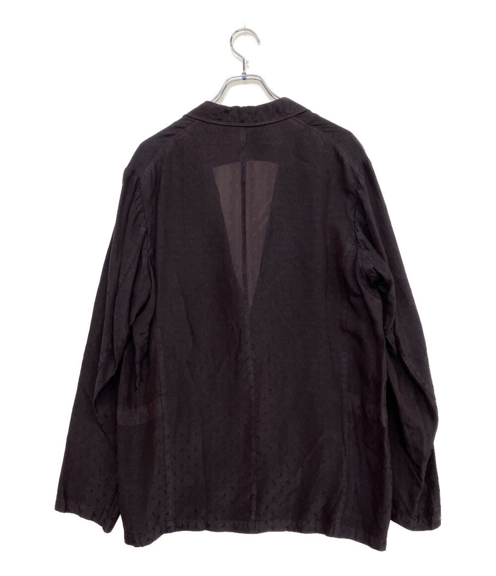 mando テーラードジャケット GARMENT DYE PAISLEY JACKET ボルドー 24AW メンズ SIZE 2 マンド