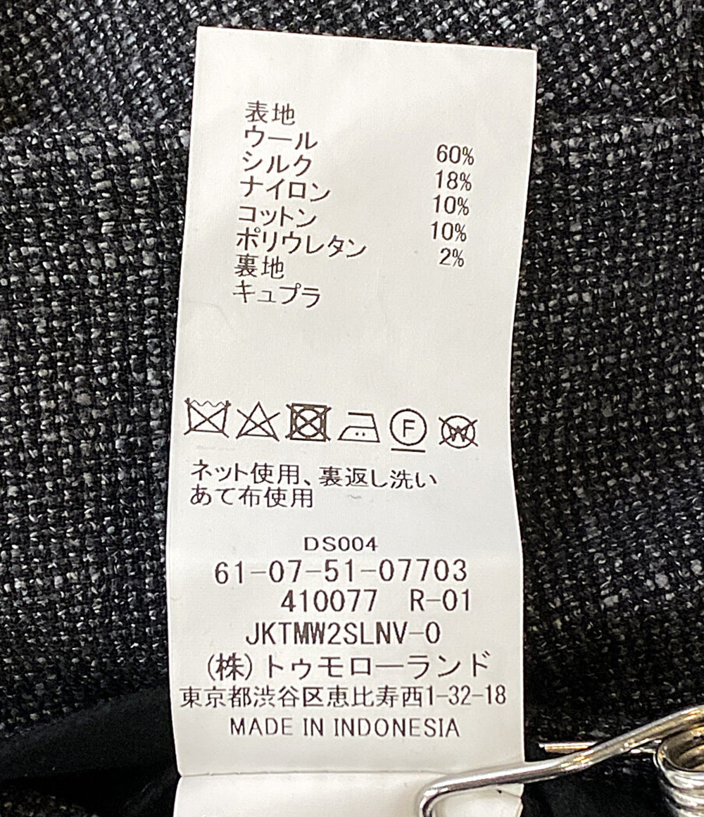 トゥモローランド 美品 カルロバルベラ テーラードジャケット 61-07-51-07703 メンズ SIZE 50 TOMORROWLAND／CARLO BARBERA