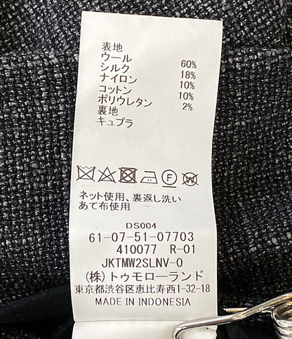 トゥモローランド 美品 カルロバルベラ テーラードジャケット 61-07-51-07703 メンズ SIZE 50 TOMORROWLAND／CARLO BARBERA