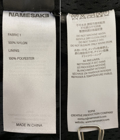 NAMASAKE ネイムセイク 刺繍デザインナイロンジャケット 23AW メンズ SIZE S