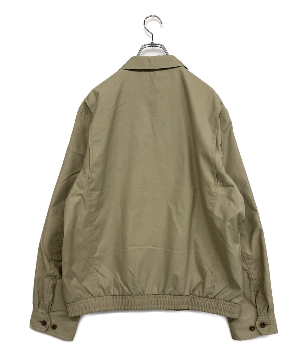 ポロ・ラルフローレン 美品 ブルゾン 内チェックスイングトップジャケット カーキ メンズ SIZE M POLO RALPH LAUREN