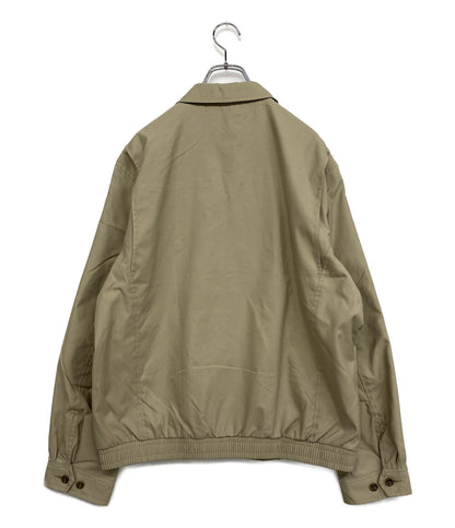 ポロ・ラルフローレン 美品 ブルゾン 内チェックスイングトップジャケット カーキ メンズ SIZE M POLO RALPH LAUREN