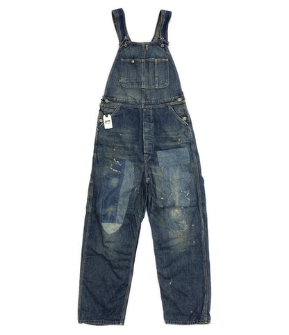 デンハム 美品 オーバーオール リペア加工 デニム メンズ SIZE S-M DENHAM