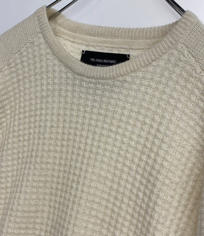 THE INOUE BROTHERS×ESTNATION ザ イノウエブラザーズ シュプリームロイヤルアルパカ クルーネックニット メンズ SIZE S エストネーション
