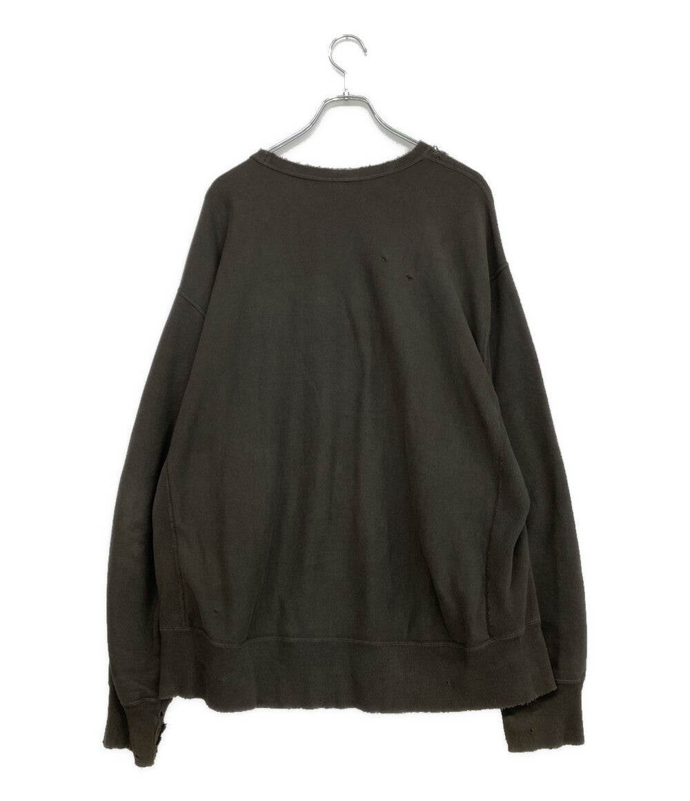 アンセルム スウェット DYED DAMAGE SWEAT SHIRT 23SS ANC-CT14 メンズ SIZE 2 ANCELLM