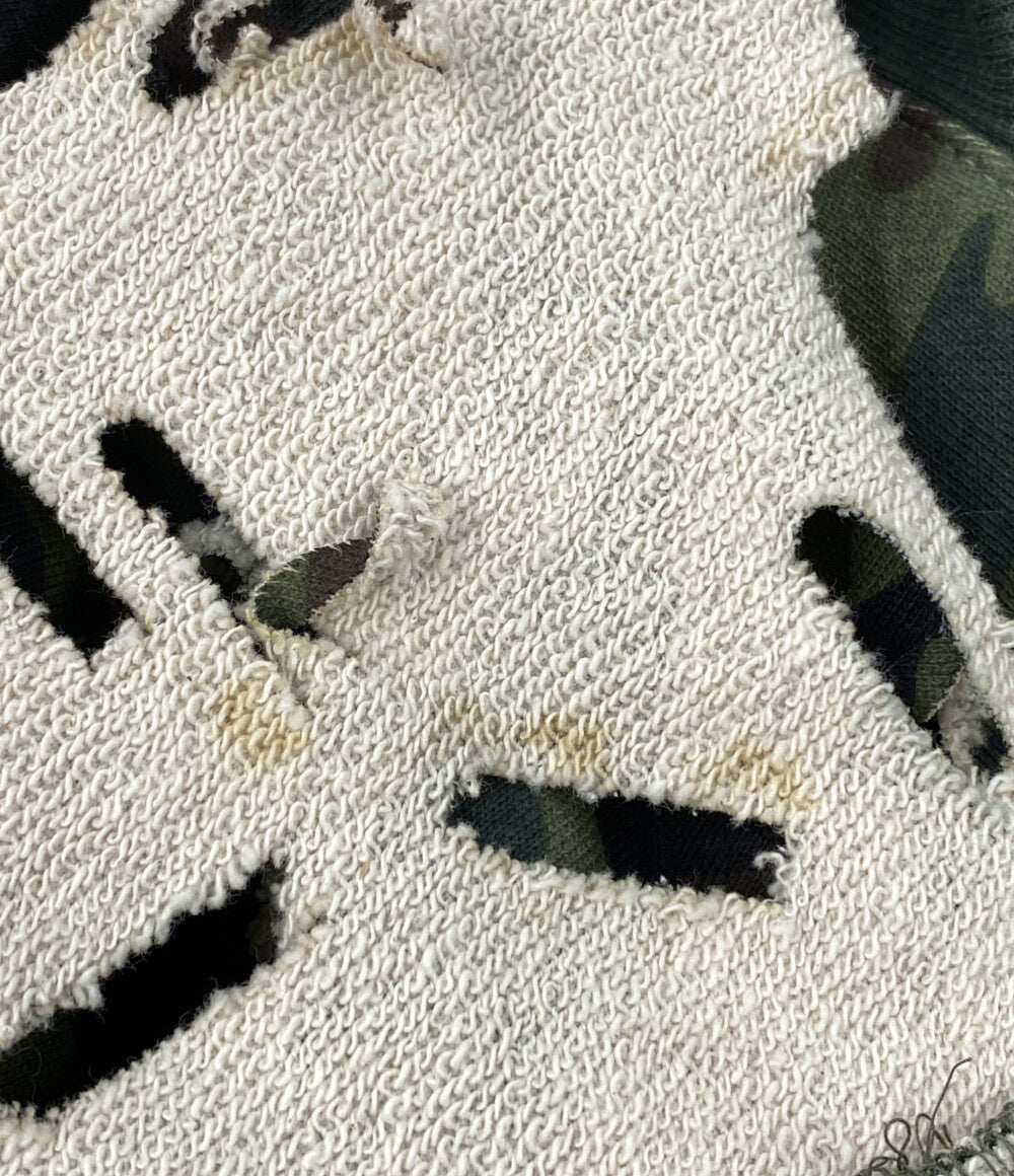 ジュンテキム パーカー SLASHED HOODIE メンズ SIZE L JUNTAE KIM