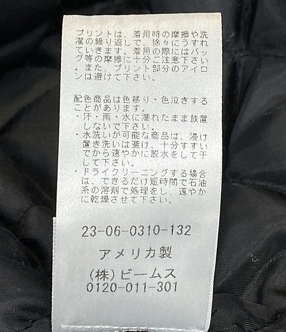 BTFL ビューティフル 迷彩レザーカラーベスト 23-06-0310-132 メンズ SIZE S