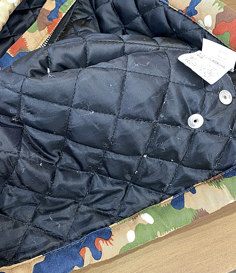 BTFL ビューティフル 迷彩レザーカラーベスト 23-06-0310-132 メンズ SIZE S