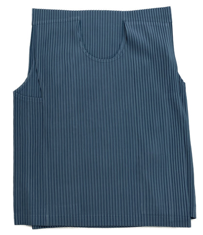 オム プリッセ イッセイミヤケ 美品 ノースリーブカットソー RECTANGLE TOP 24ss HP41JK280 メンズ SIZE 2 HOMME PLISSE ISSEY MIYAKE