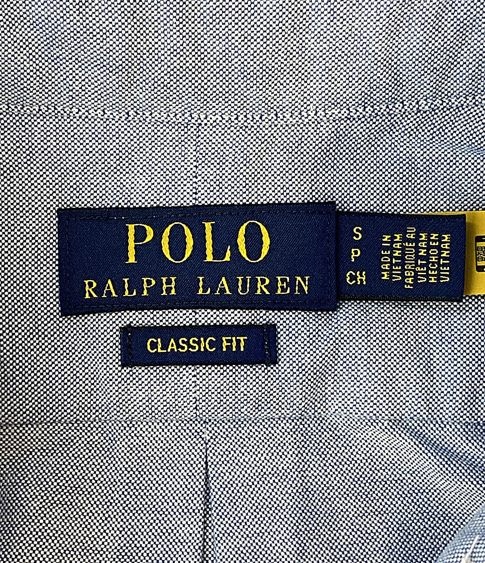 美品 POLO RALPH LAUREN 長袖シャツ CLASSIC FIT POLO ベアオックスフォード メンズ SIZE S ポロ・ラルフローレン