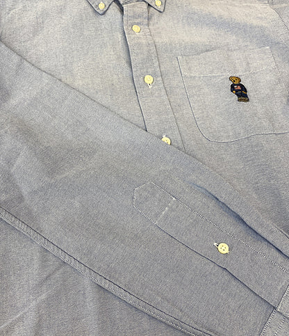 美品 POLO RALPH LAUREN 長袖シャツ CLASSIC FIT POLO ベアオックスフォード メンズ SIZE S ポロ・ラルフローレン