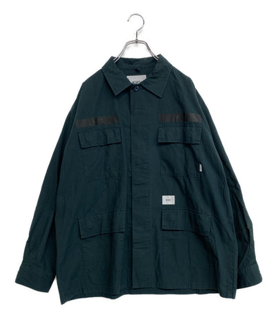 ダブルタップス 長袖シャツ リップストップジャングルシャツ 24SS メンズ SIZE 02 WTAPS
