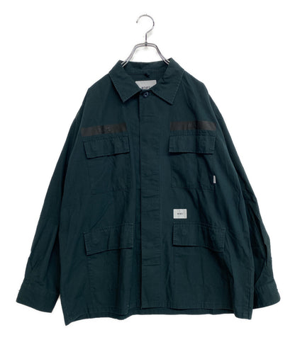 ダブルタップス 長袖シャツ リップストップジャングルシャツ 24SS メンズ SIZE 02 WTAPS