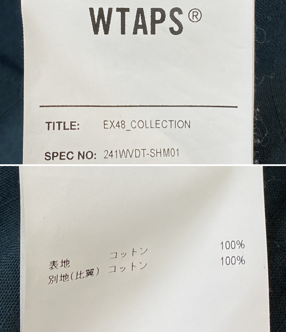 ダブルタップス 長袖シャツ リップストップジャングルシャツ 24SS メンズ SIZE 02 WTAPS