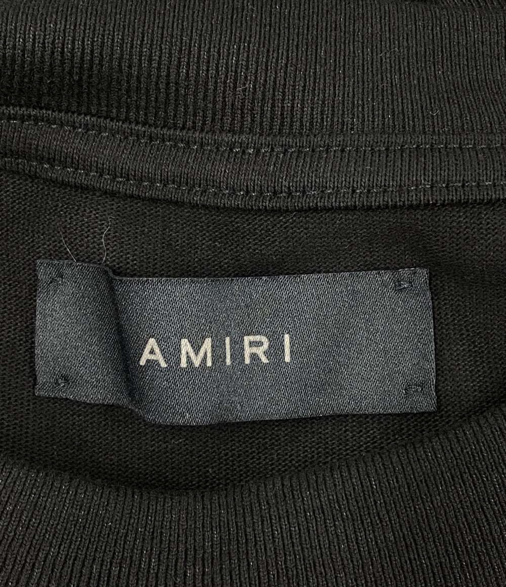 AMIRI アミリ 半袖Ｔシャツ ロゴパッチオーバーサイズカットソー 24ss メンズ SIZE L