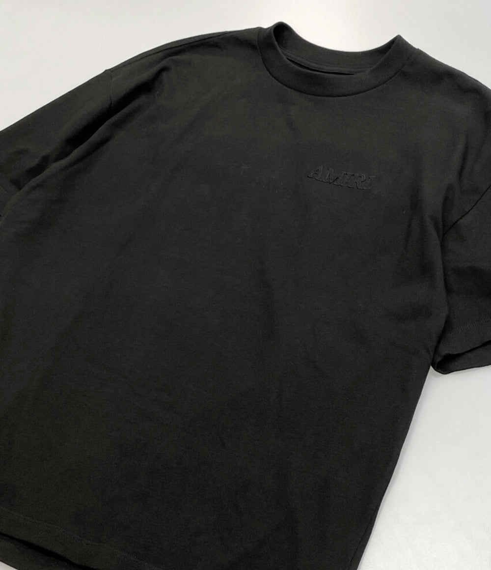AMIRI アミリ 半袖Ｔシャツ ロゴパッチオーバーサイズカットソー 24ss メンズ SIZE L
