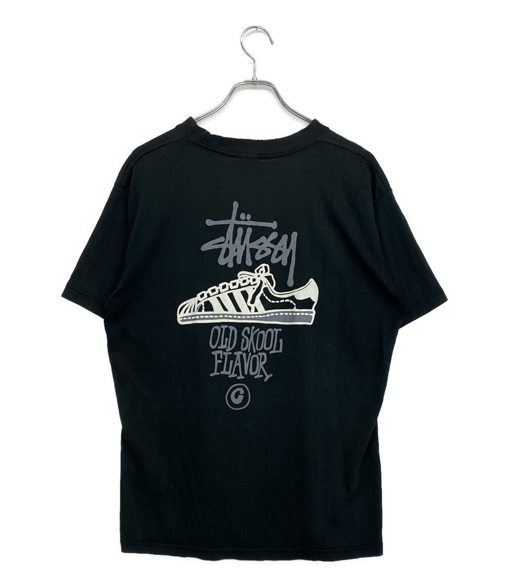 ステューシー オールド 半袖Ｔシャツ 白タグUSA製 ダブル 90S メンズ SIZE L OLD STUSSY