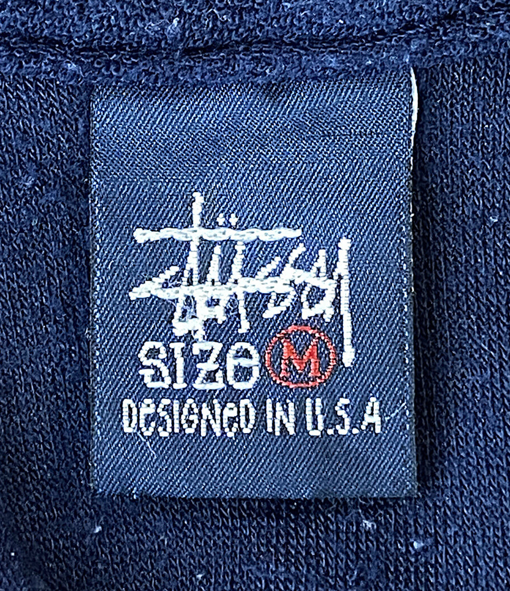 OLD STUSSY オールドステューシー 半袖ポロシャツ パイル地 90S メンズ SIZE M
