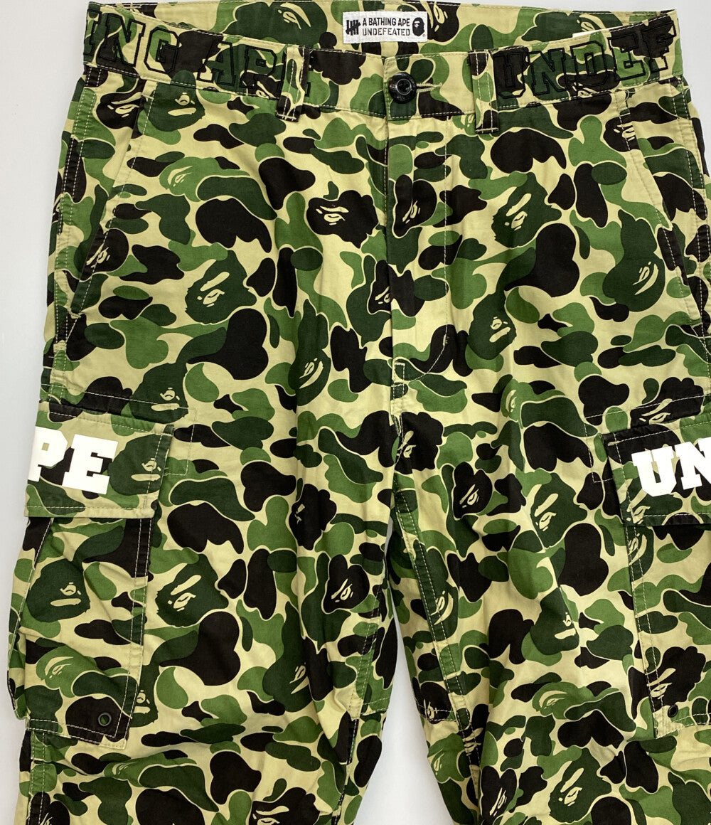 アベイシングエイプ カーゴパンツ undefeated ABC camo 6pocket メンズ SIZE S A BATHING APE