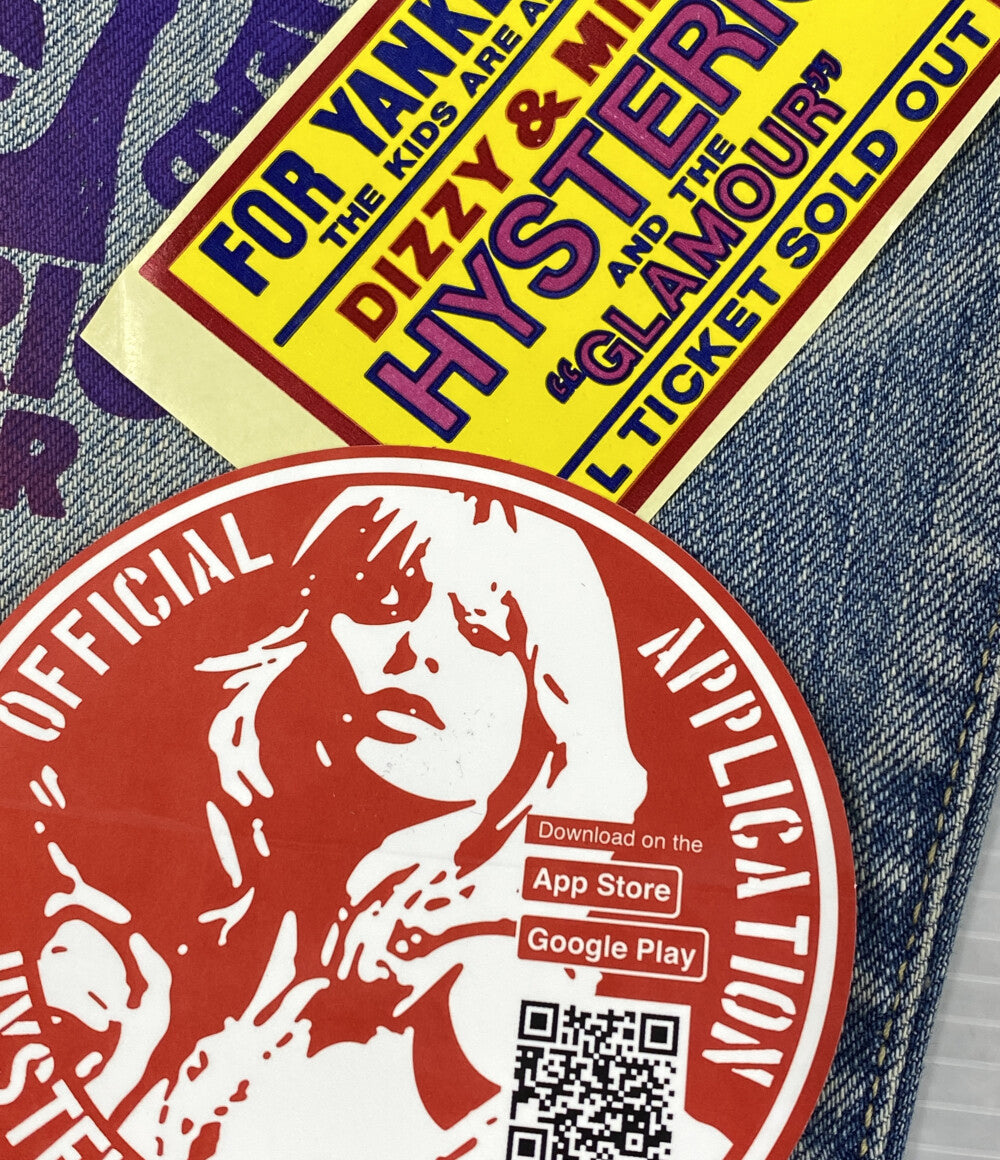 ヒステリックグラマー 美品 デニムパンツ スタッズガール