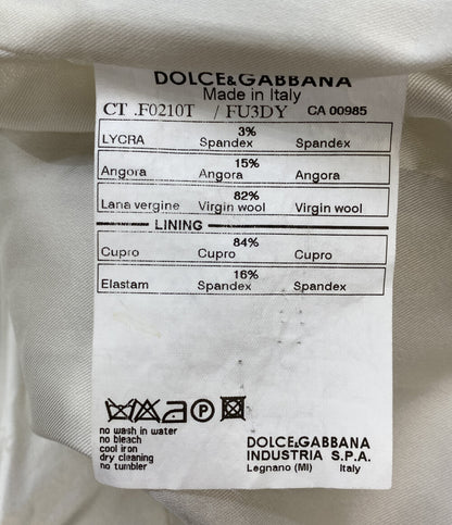 DOLCE ＆ GABBANA ドルチェアンドガッバーナ アンゴラ混ダブルコート レディース SIZE -