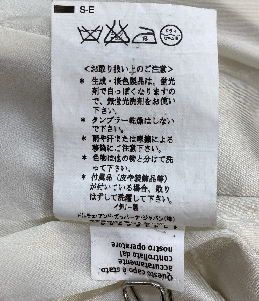 DOLCE ＆ GABBANA ドルチェアンドガッバーナ アンゴラ混ダブルコート レディース SIZE -