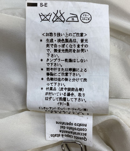 DOLCE ＆ GABBANA ドルチェアンドガッバーナ アンゴラ混ダブルコート レディース SIZE -