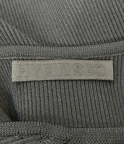美品 HYEIN SEO ヘインソ デタッチド スリーブ ミニワンピース リブニット レディース SIZE 1